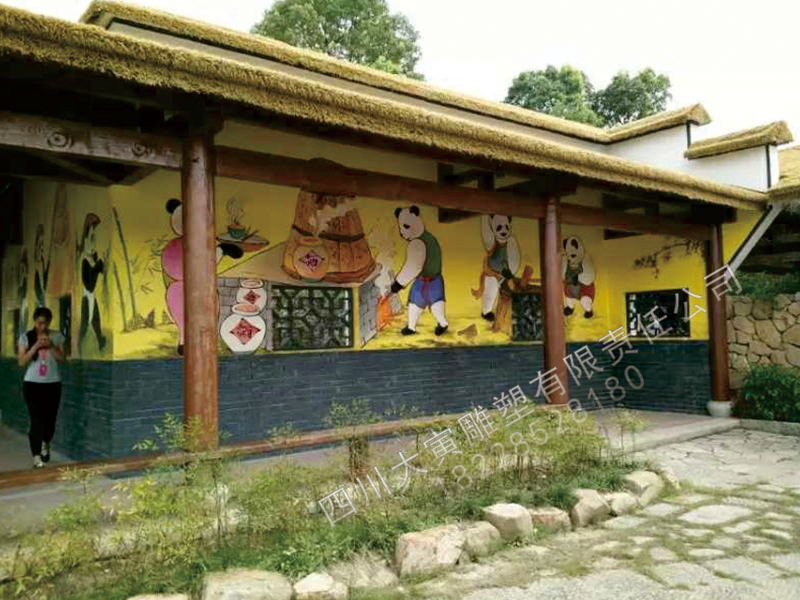 四川雕塑墙画